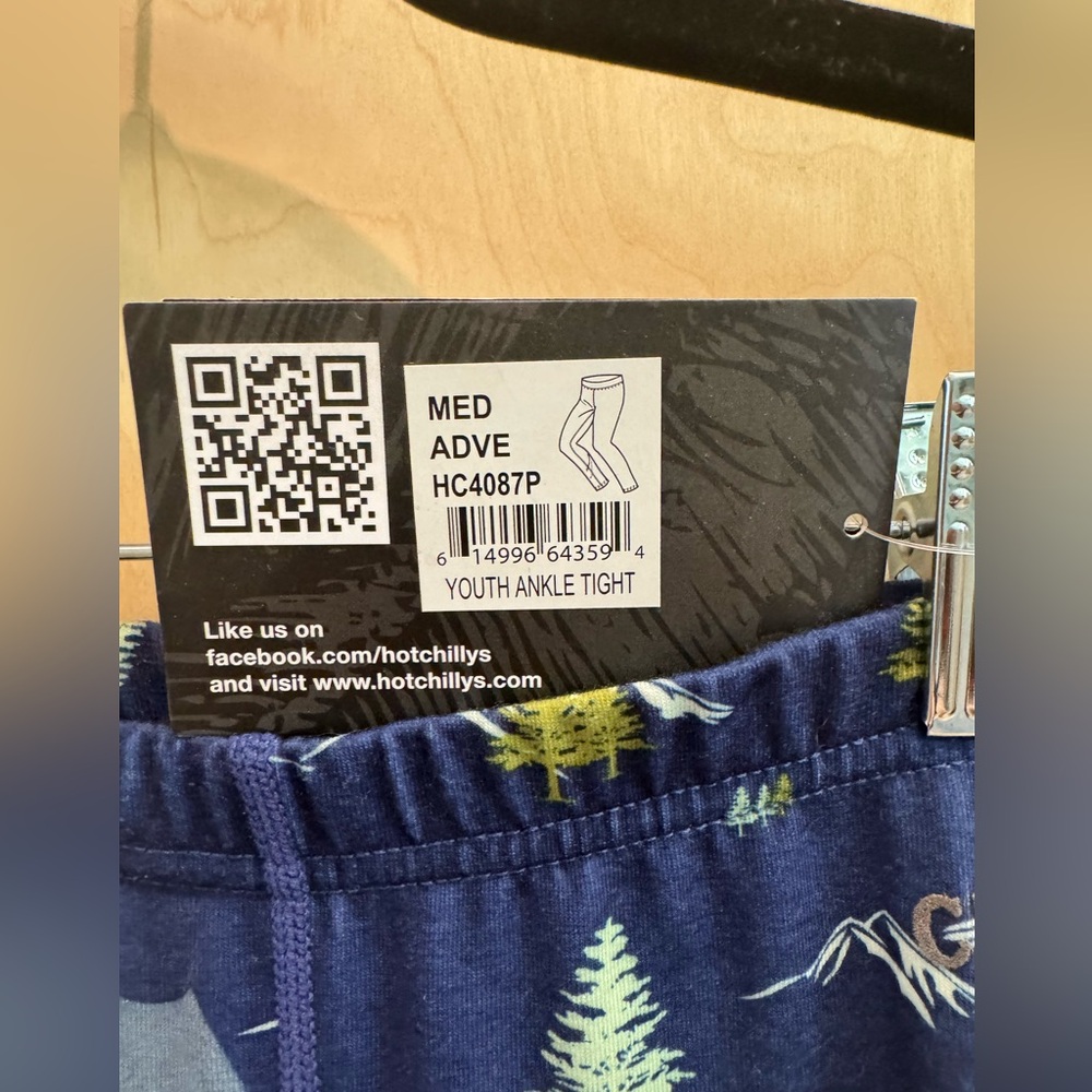 NWT Kids Med Hot Chilly Long Underwear - Picture 2 of 6